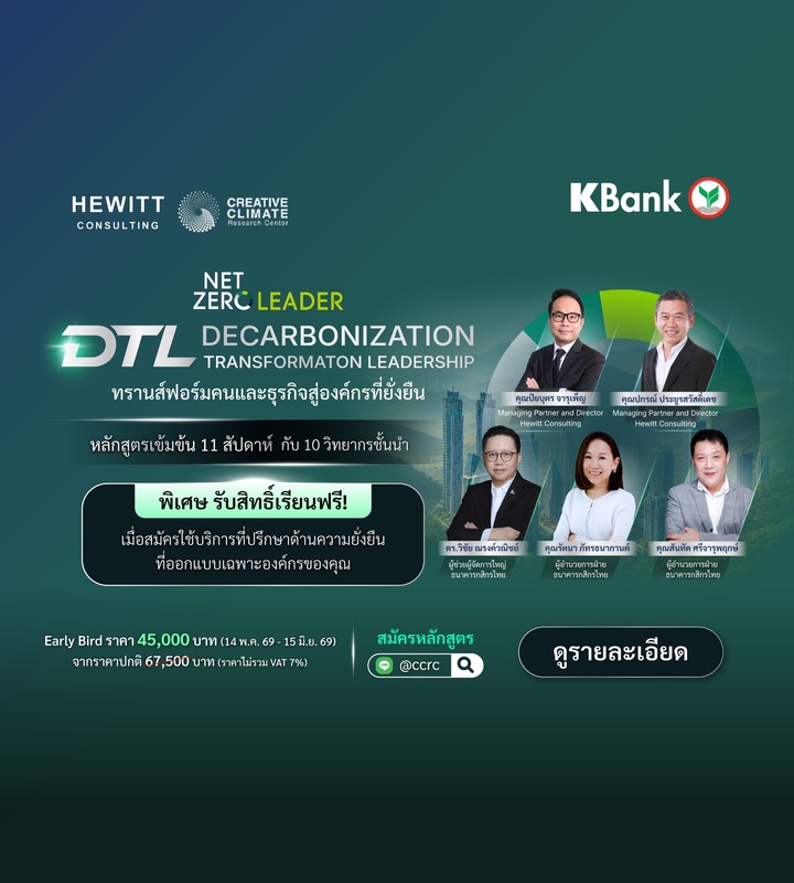 Net Zero Leader: Decarbonization Transformation Leadership (DTL)