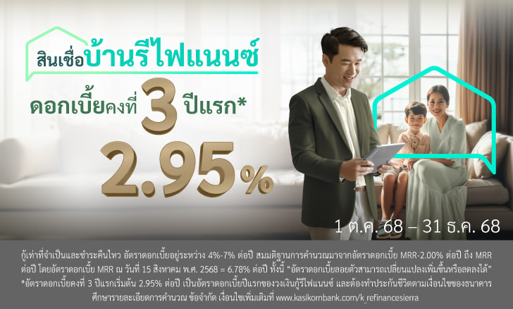 สินเชื่อบ้านรีไฟแนนซ์