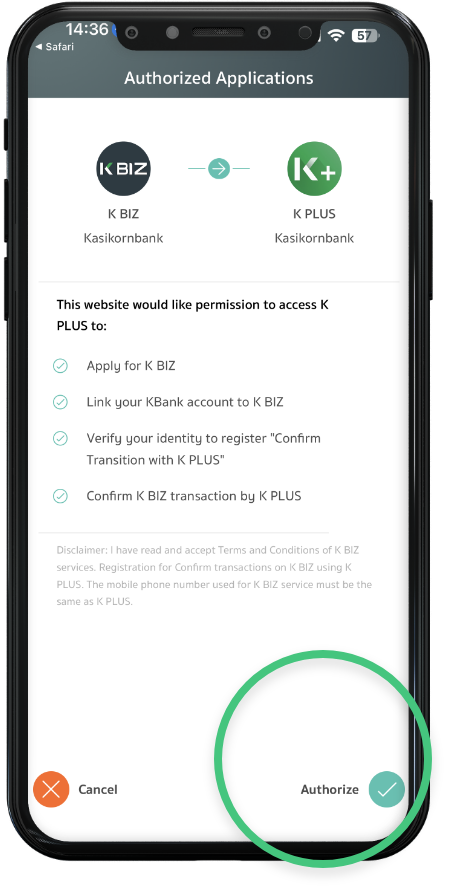 วิธีสมัครบริการ K BIZ, สมัคร K BIZ, KBank Online Banking (5/10)