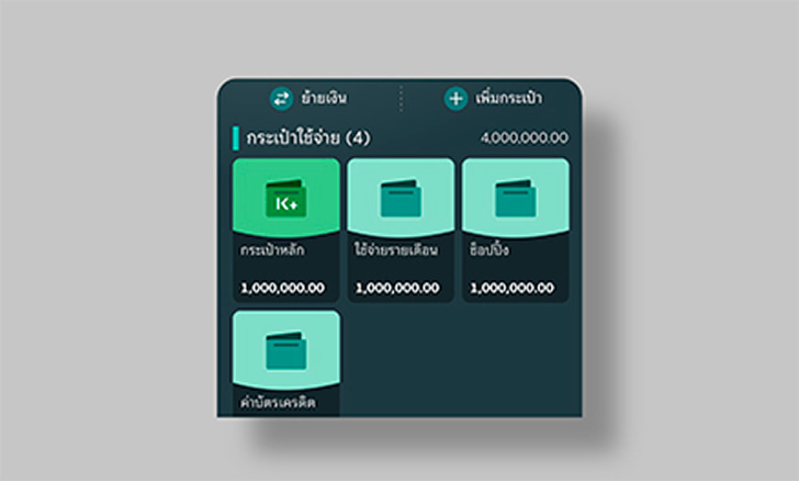 แบ่งประเป๋า ตามใจคุณ