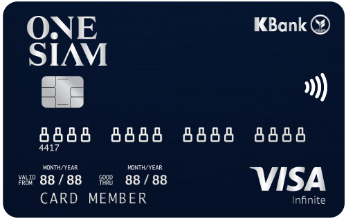 Onesiam Kbank Credit Card Kasikornbank