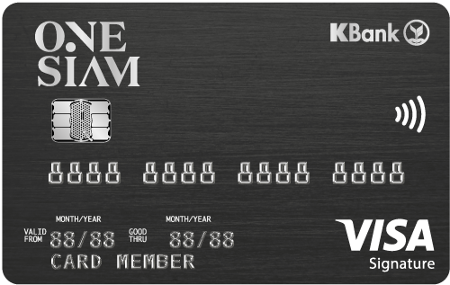 Onesiam Kbank Credit Card Kasikornbank