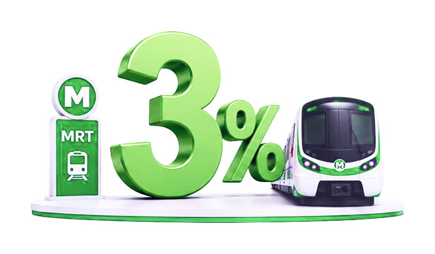 รับเงินคืน 1% เมื่อเติมน้ำมันที่ปั๊มปตท.