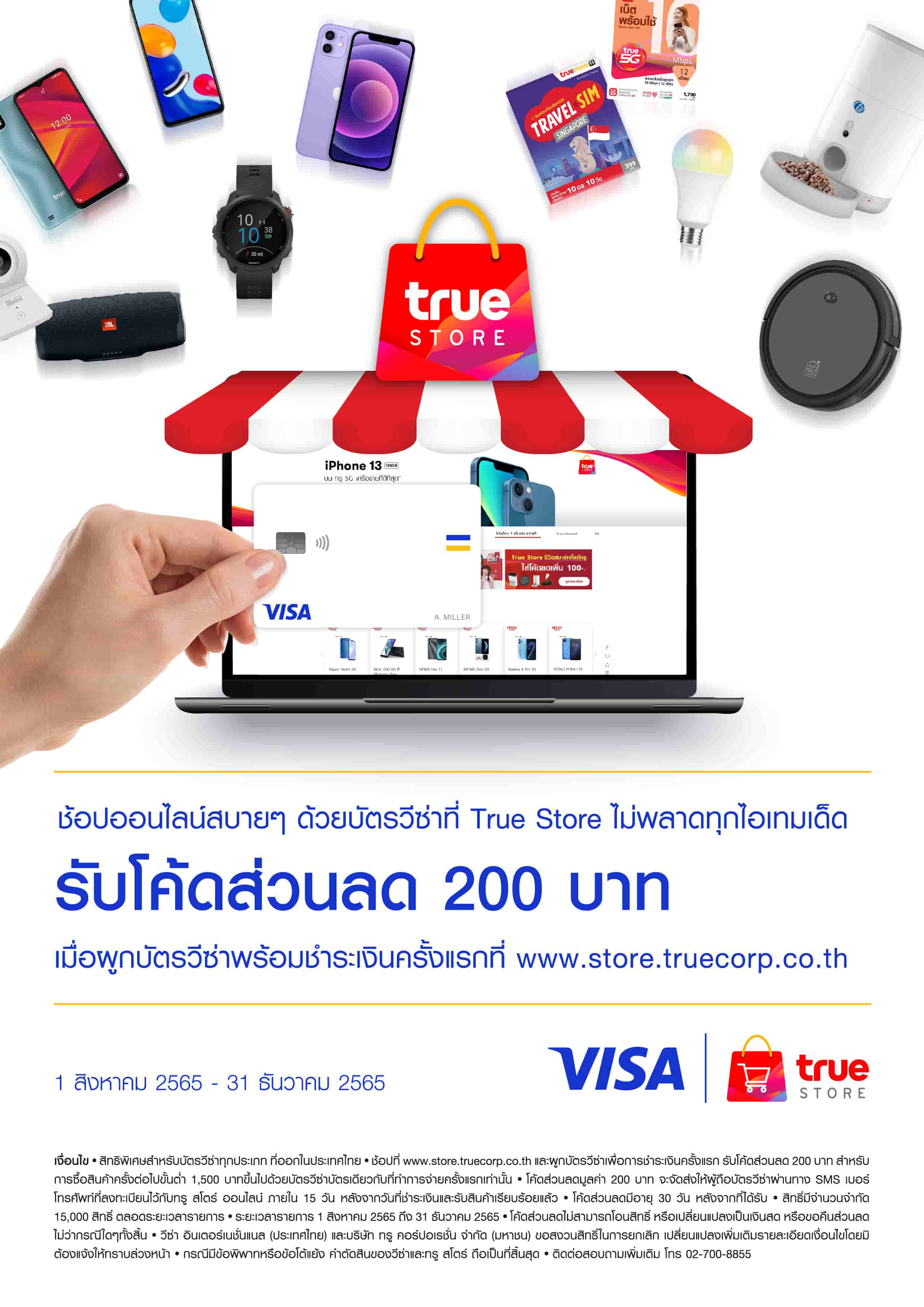visa true store