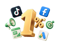 รับเงินคืนเพิ่มสูงสุด 1%* ในหมวด Advertising Service