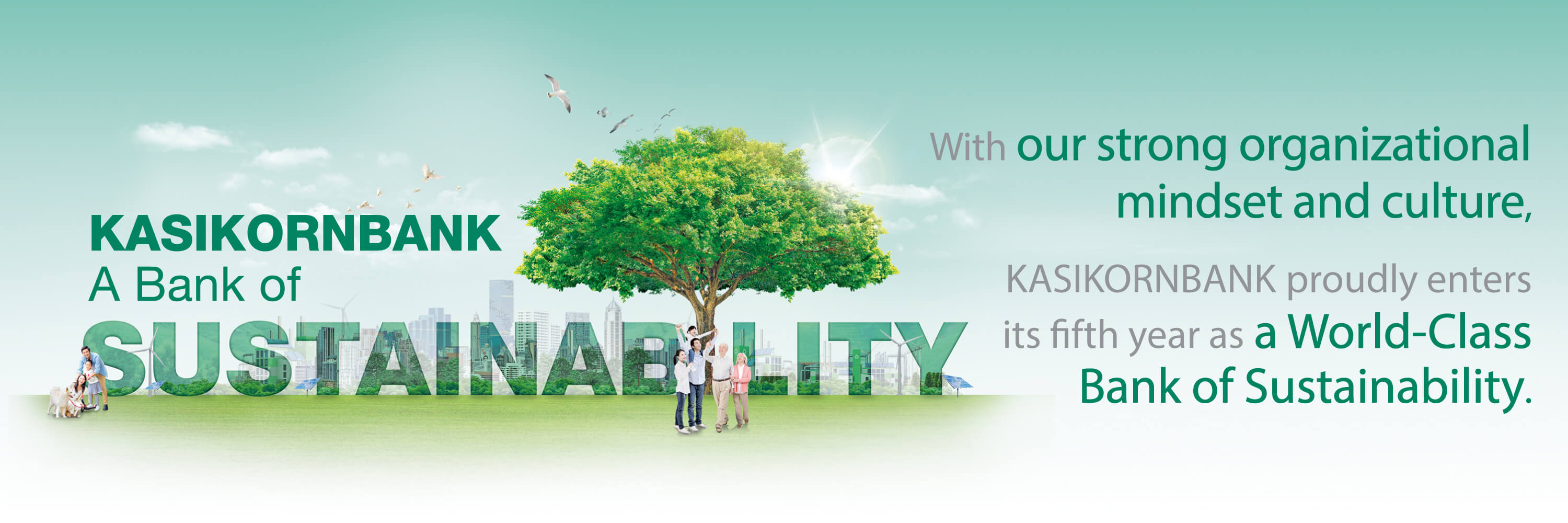 Kasikornbank A Bank of Sustainability