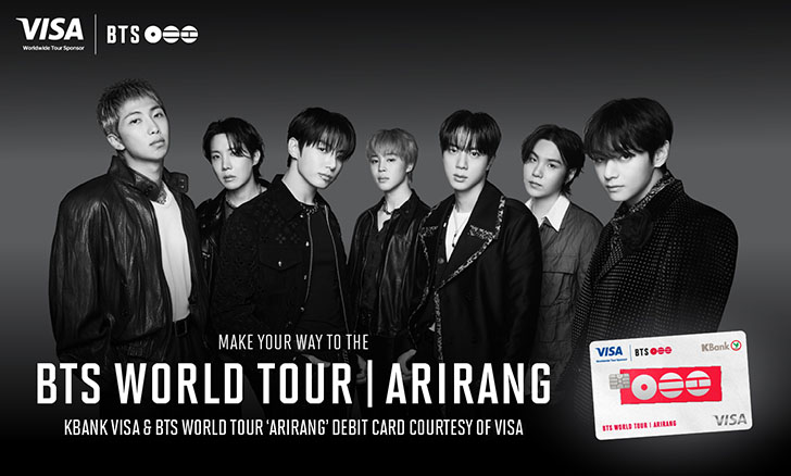 BTS, Bangtan, RM, Jin, SUGA, AgustD, jhope, Jimin, V, Taehyung, Jungkook, JK, ARMY, Concert, KPOP, HYBE, การ์ดศิลปิน, นักร้องเกาหลี, บอยแบนด์, BOYBAND, บัตรลายพิเศษ, บัตรเท่ๆ, Travelcard, พกบัตรไปต่างประเทศ, เรทดี, บัตรเดบิต, ธนาคาร, แฟนคลับ, เกาหลี