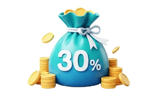 รับเงินก้อนใหญ่ทันที 30%