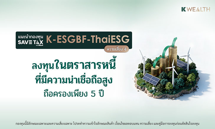 กองทุน K-ESGBF-ThaiESG