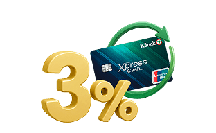 จ่ายคืนขั้นต่ำ เริ่มต้น 3%