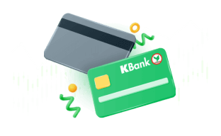 รูดผ่านบัตรเครดิตกสิกรไทยได้ ไม่มีค่าธรรมเนียมรูดบัตร*