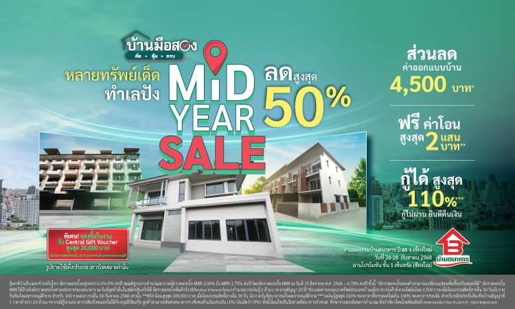 งานมหกรรมบ้านธนาคาร ปี 68 จังหวัดเชียงใหม่