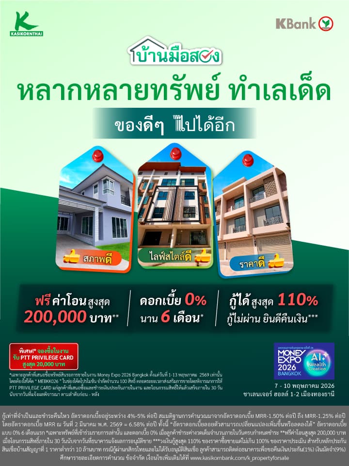 งาน Money Expo Bangkok 2026