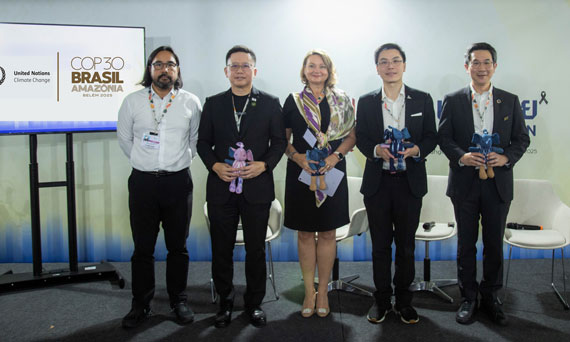 KBank participates in COP30, reinforcing its role as a regional leader in environmental finance, while showcasing the success of ThaiCBN and unveiling carbon credit tokenization on the world stage