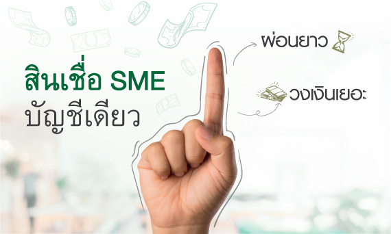 สินเชื่อ SME บัญชีเดียว