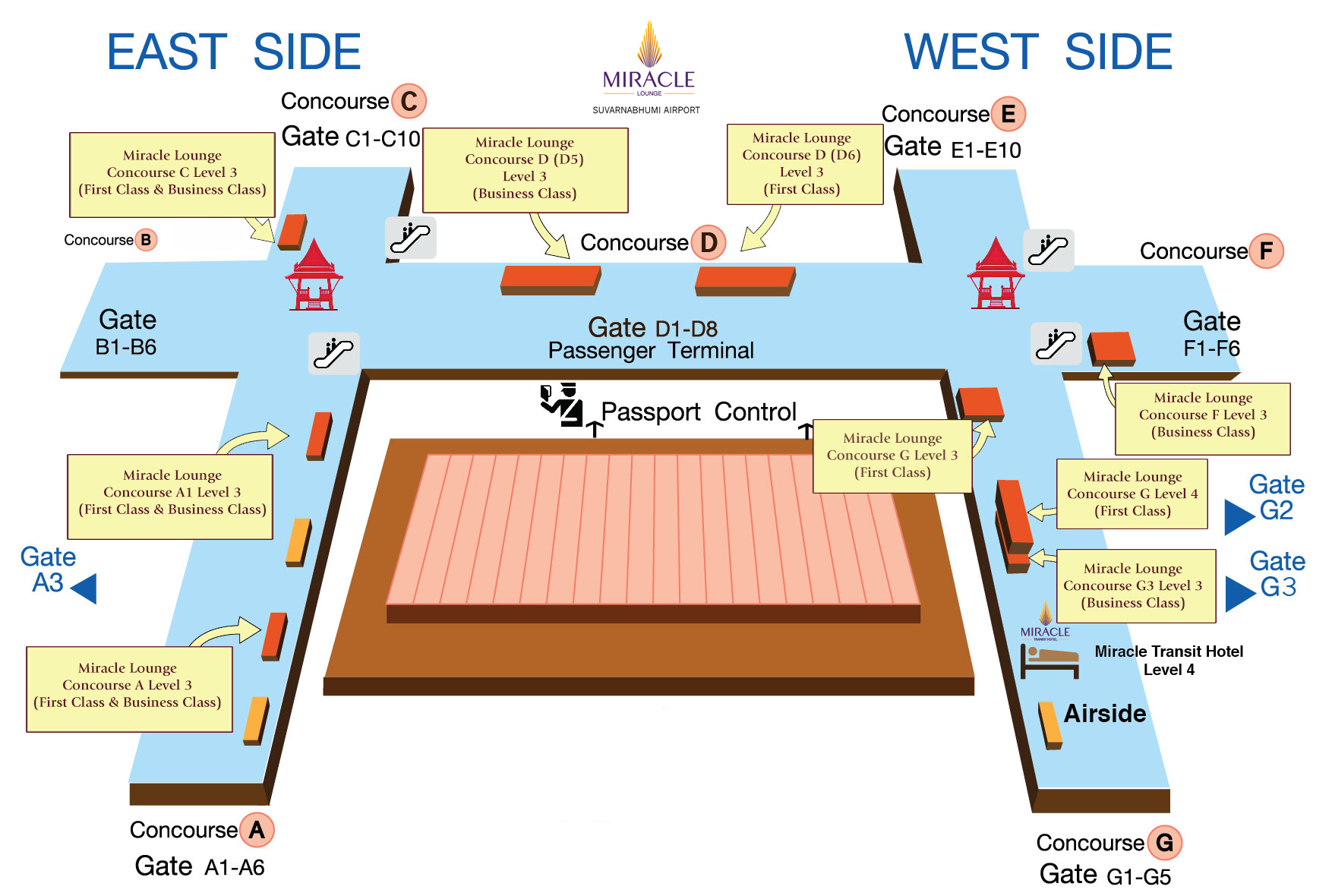 Бизнес залы аэропорта бангкок. Суварнабхуми аэропорт 0 этаж. Суварнабхуми аэропорт схема 0 этаж. Bangkok Concourse a Map. Автобус от Суварнабхуми до отеля миракле.